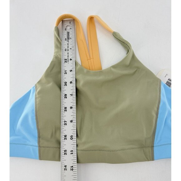 NWT prAna Baja Bound Swim Top Tankini Sweet Agave Bikini Top Sustainable Size Sm - Picture 9 of 9